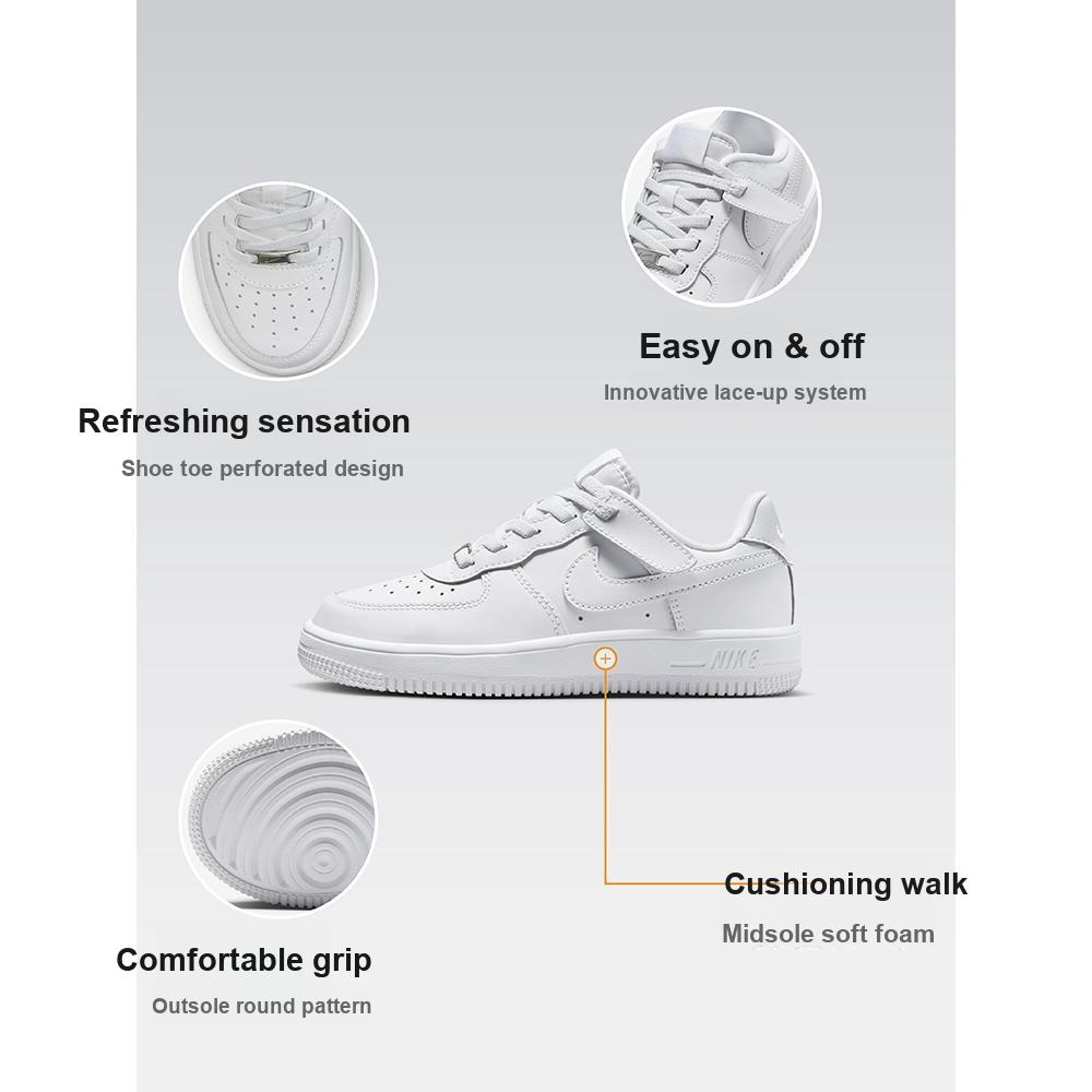 Nike Dětské tenisky Force 1 Low EasyOn PS Triple White FN0237-111