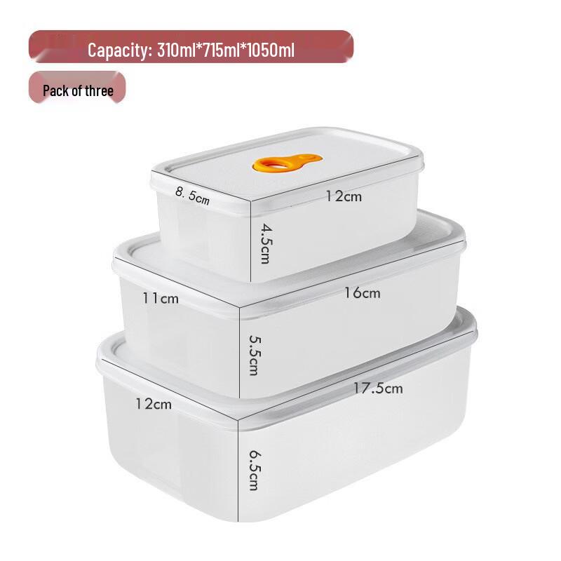 Kangxingda Rectangular Food Storage Container Set