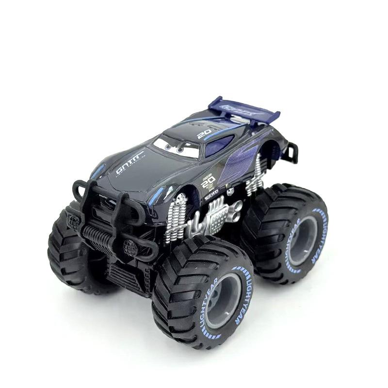 Alloy Inertial Off-Road Racing Car: Four-Wheel Drive Big Foot Vehicle for Boys