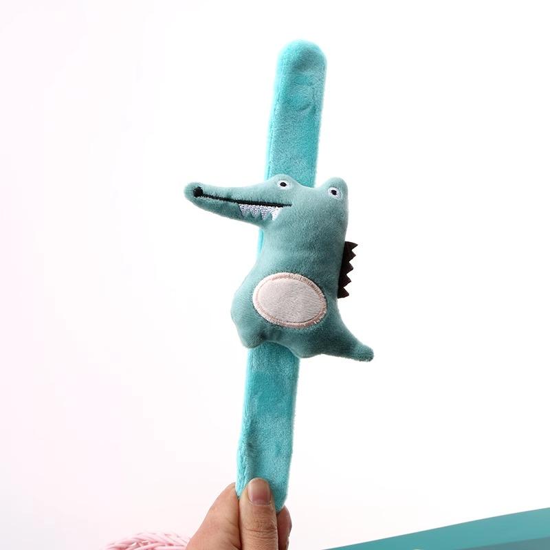 Niedliches Klatscharmband Armband Damen Kopfschmuck Armbandzubehör Plüsch Cartoon Klatscharmband Puppe Kinderpuppe