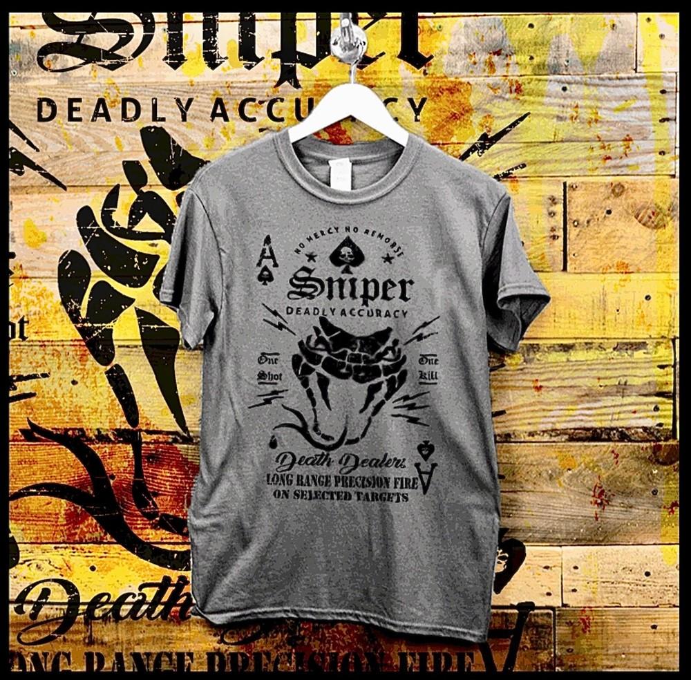 

Sniper marksman sharpshooter Viper military Combat Veteran deadly Unisex T-Shirt XL