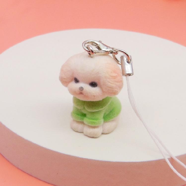 Plush Resin Animal Keychain Cute Handbag Charm Portable Travel Companion Gift Animal Keychain Decoration