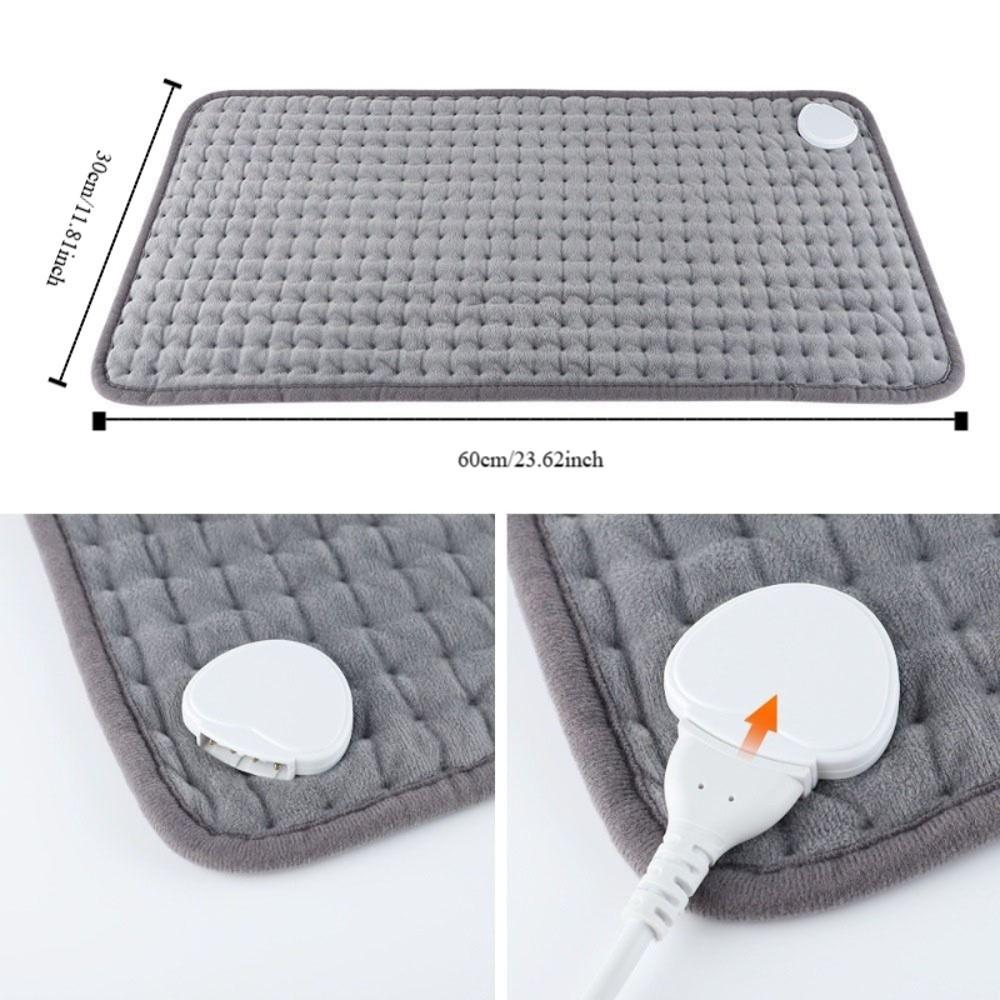 Timed Heating Electric Heating Pad 6-Speed Timing Functions Intelligent Blanket  Neck Massage