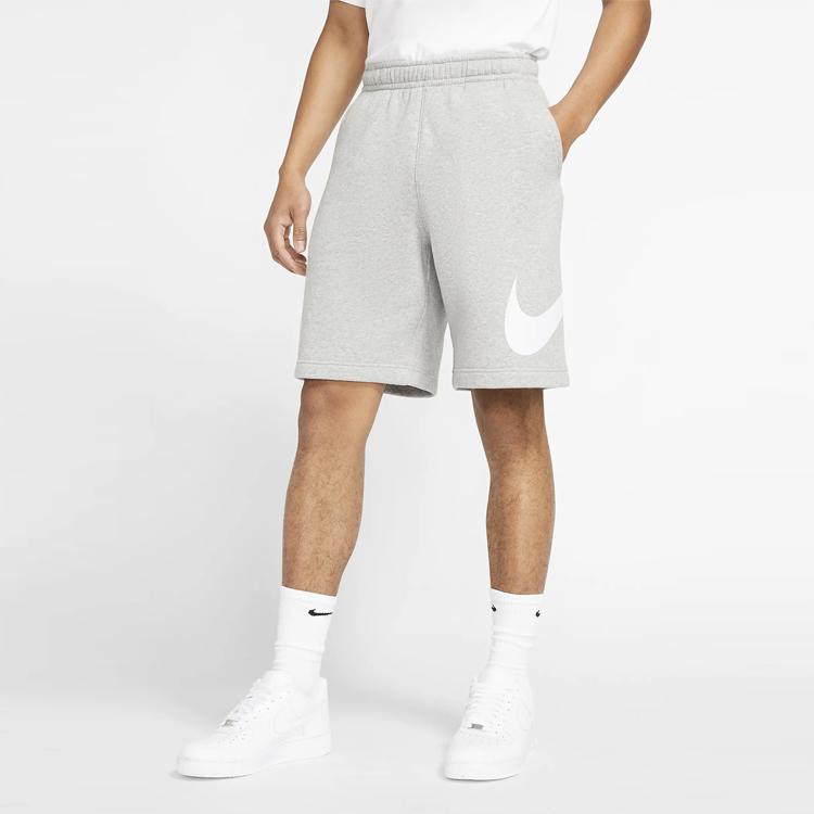 Nike Logo Drawstring Sport Casual Shorts Men Bottoms Grey BV2721-063