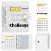 PVC Savings Challenges Book Mini Envelope Savings Challenge Easy To Use Money Saving Binder  Kids