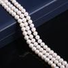 1String, White Natural Freshwater Pearls, Potato Shape Pearl Beads, 8–9 Mm, for DIY Necklace Accessories, Jewelry Making Valentine's Day Gifts, 36cm