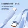 Soft Rubber Fast Charging USB Cable for Android, Apple, Type-C, Xiaomi, Huawei