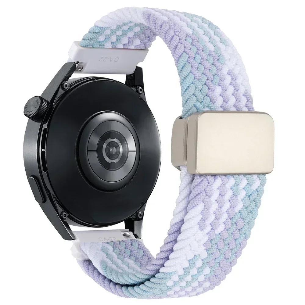 Cinturino Intrecciato in Nylon da 22mm 20mm per Garmin Forerunner 570 265 165 255 Braccialetto Traspirante Vivoactive 4 5 6 Venu 2 3 sq Cinturini Sportivi
