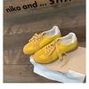 Spot Height Increase German Training Shoes Women's 2025 New Autumn Flat Bottom Lace-up Casual Sports Retro Forrest Gump Shoes Women's Shoes