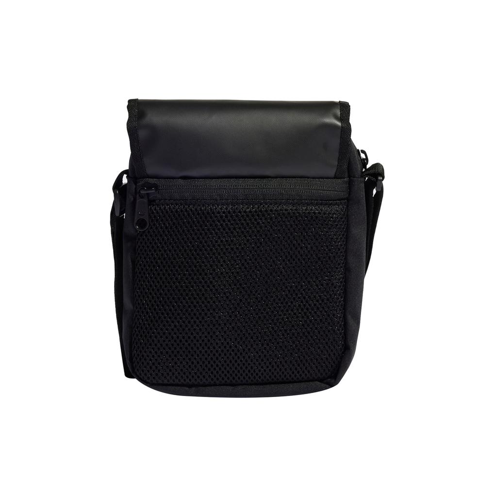 Adidas Originals Small Capacity Solid Color Polyurethane Phone Bag Crossbody Shoulder Bag Unisex Bags Black HL6726