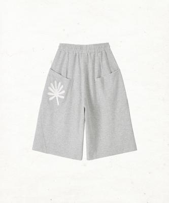 Dandel Dd Symbol Sweat Bermuda Pants (Grey)