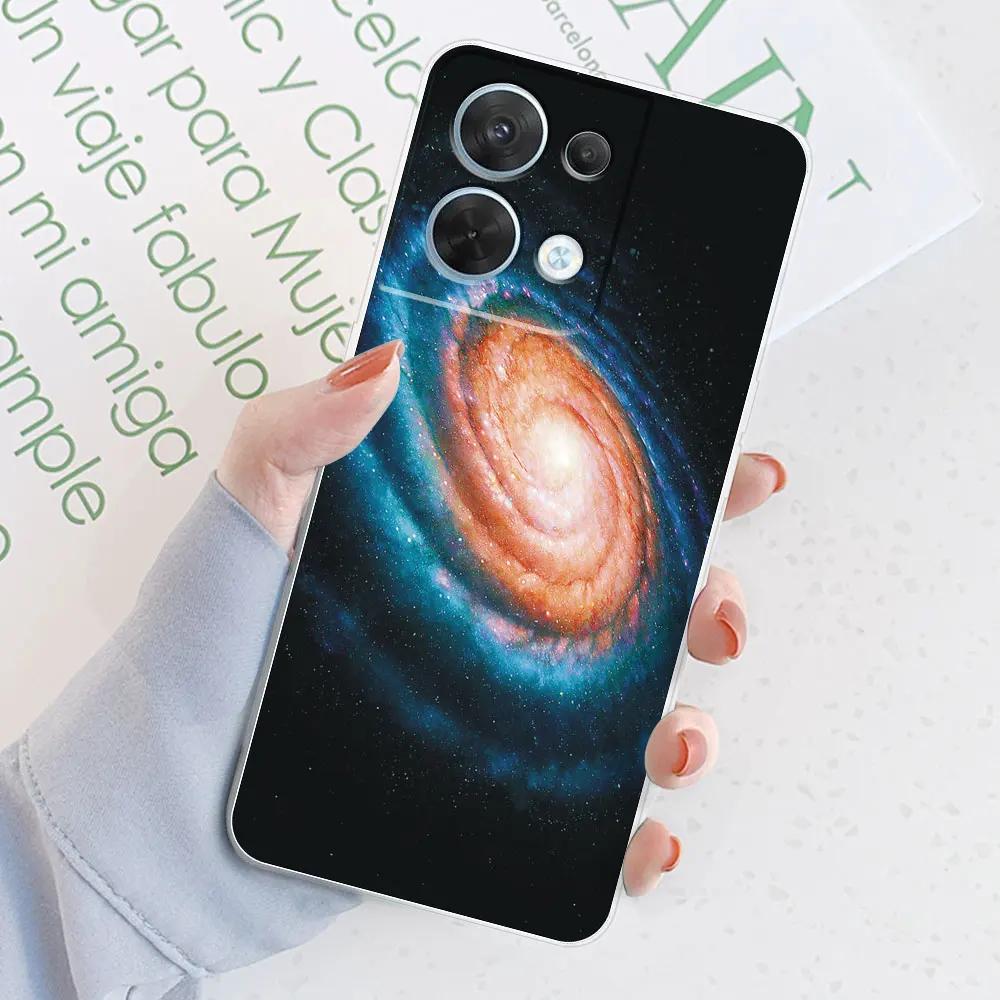 Für OPPO Reno 8 Pro 5G Hülle 8 Pro + Farbverlauf Transparente Hülle Für OPPO Reno 8 Pro + Plus Reno8 Cover Silikon Rückseite Stoßfänger