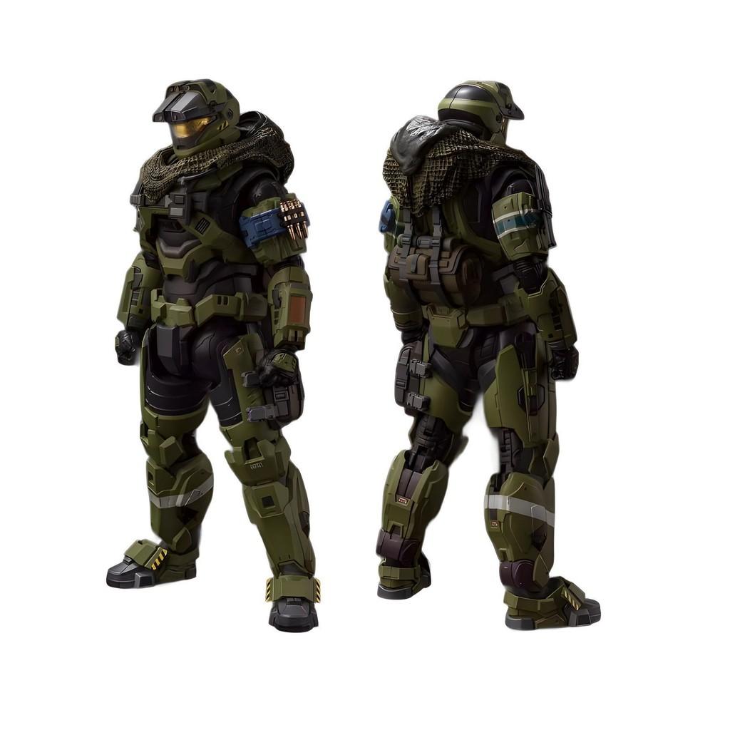 Halo Reach Master Chief Actionfigur PVC Sammlerstück Für Fans Und Zur Ausstellung