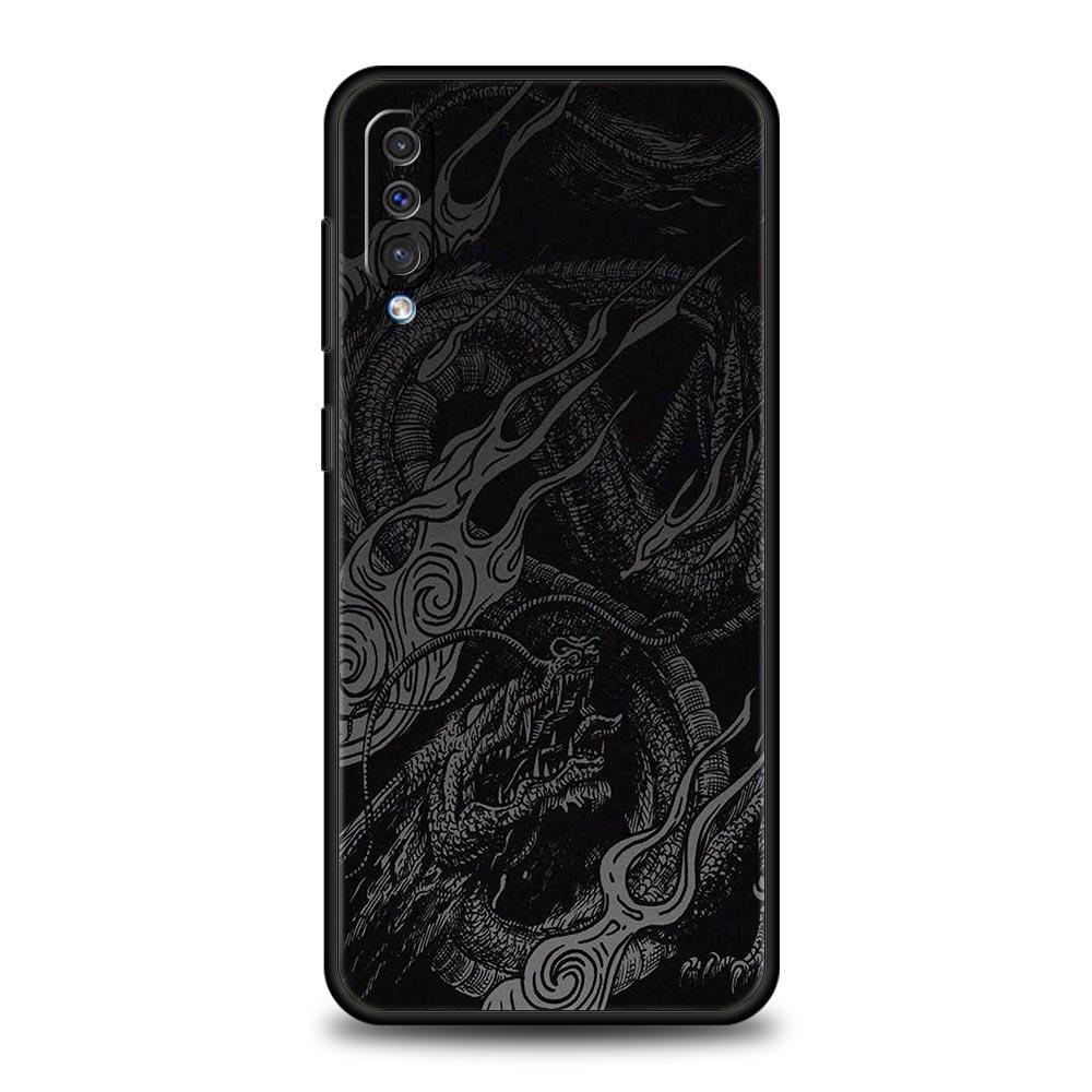 Dragon Design Phone Case For Samsung Galaxy A54 A52 A14 A50 A70 A10 A30 A40 A20S A20E A02S A12 A22 A34 A42 A32 5G A04s Cover
