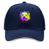 Colorful Dog Pet Pop - Art Style Sandwich Baseball Cap