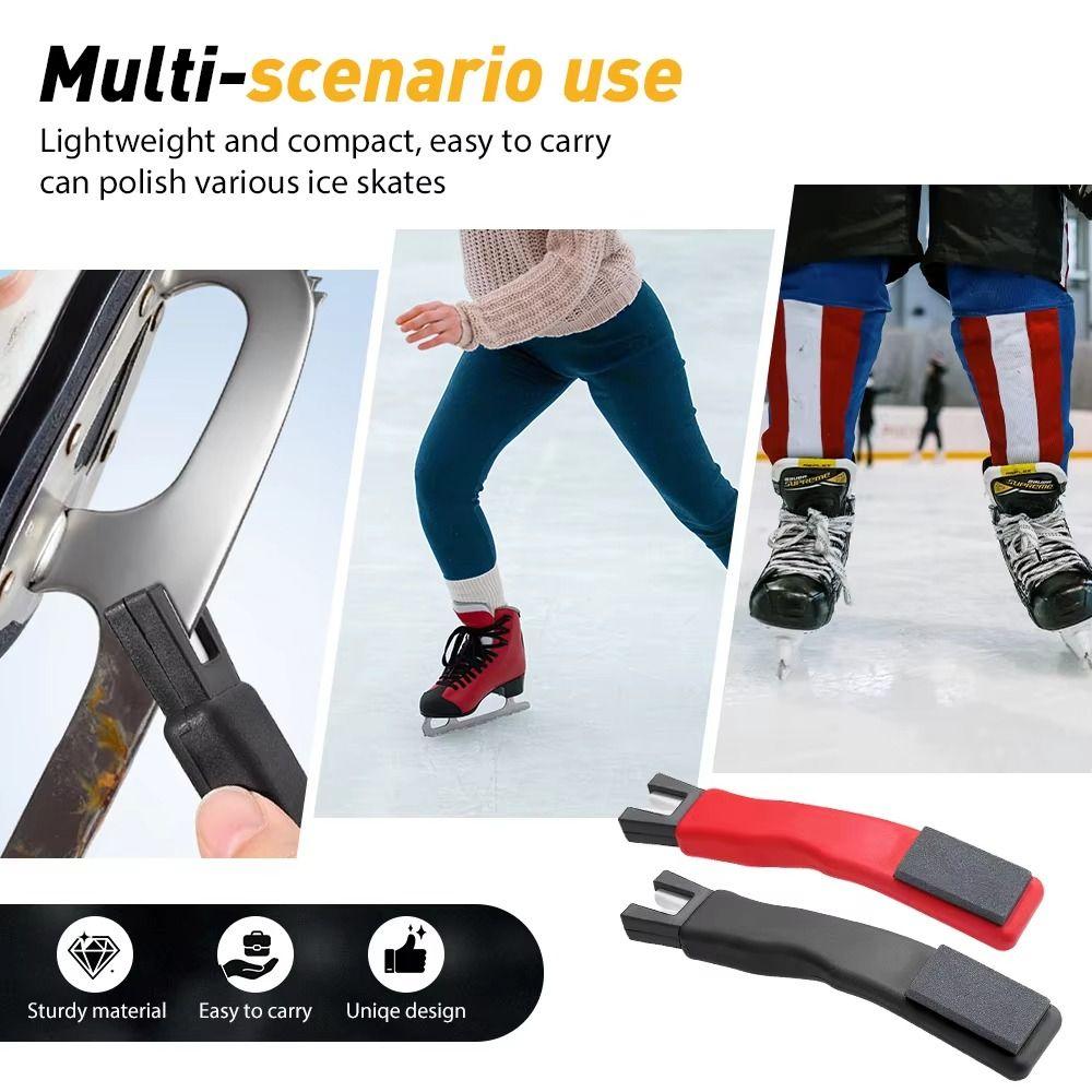 Handheld Skates Sharpener Figure Skating Hockey Shoes Sharpener Winter Sports