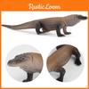 Komodo Dragon Animal Figurine With Realistic Texture For Museum And Educational Displays