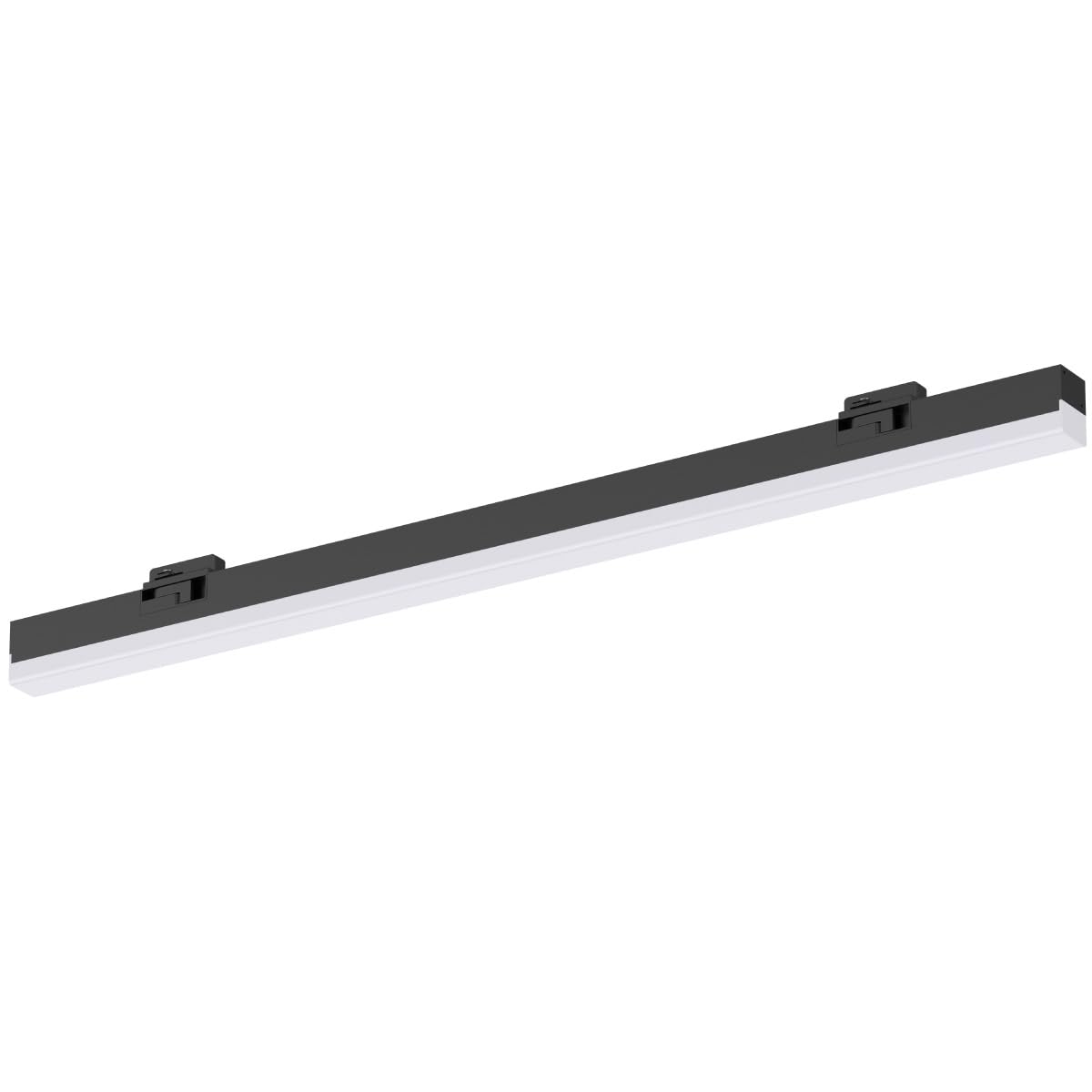 

Wellux LED Duct Rail Light, 500mm, High Brightness, Dimmable, Daylight White, 6000K, No Installation Required, Slim Type, Rail Lighting, PSE, Black,