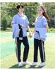 Autumn School Sportswear Set for Students: Long Sleeve Uniform for Primary, Junior High, and High School