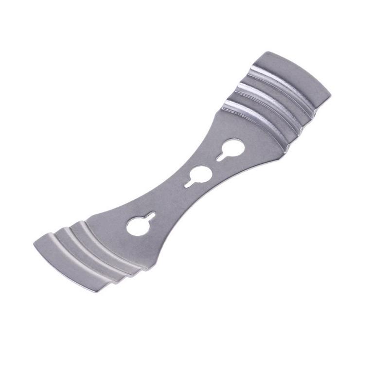 Drei-Loch-Kerzendocht-Halter zur Zentrierung von Baumwolldochten