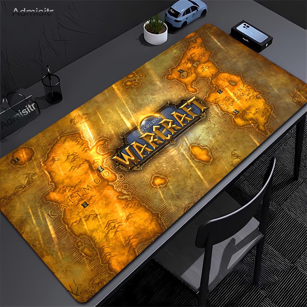 Anime Mousepad World of Warcraft Gamer Gaming Mouse Pad Pc Computer Accessories Desk Mat Xxl Game Mats Deskmat Office Mause Pads