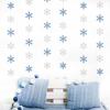 Snowflake-Snow Blue-Silver Christmas Party-Decorations Garland - 6pcs Winter Wonderland Girl Frozen Birthday Hanging Decoration Streamers Banner,