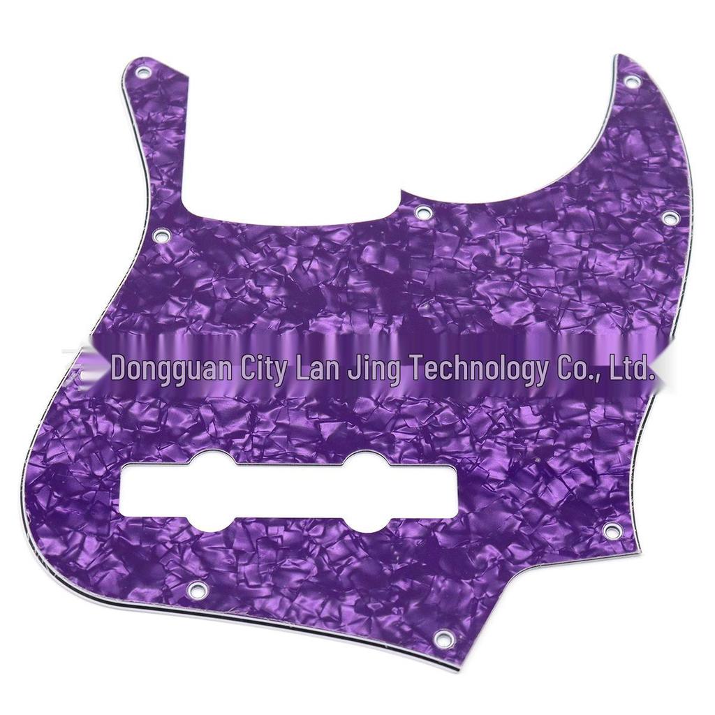 Battipenna a 10 fori per Jazz Bass a 5 corde, Protezione antigraffio, Multicolore