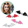 4PCS Cosplay Halloween Hairpin Resin Bat Duckbill Side Clip Punk Bat Wings Hair Clip  Festival Gifts