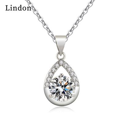 Lindon Women Necklace Pendant Copper Alloy Zircon Fashion Gift