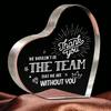 Coworker/ The Team Express Gratitude Birthday That We Are Without You Acrylic Decor Sign Decorative Plaque Statue Home Living Room Table Party De