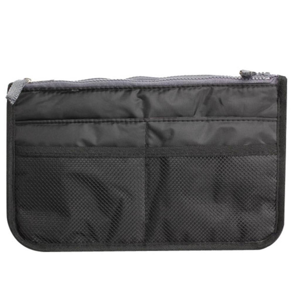 Newly Insert Liner Women's Bag Storage Bag Zip lock Bag Makeup Pouch Travel Cosmetic Handbag
