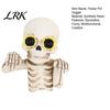Funny Skull Garden Statues Skeleton Flower Pot Hugger, Resin Planter Statue with Eyes, Mini Creative Yard Art Flowerpot Ornament for Halloween