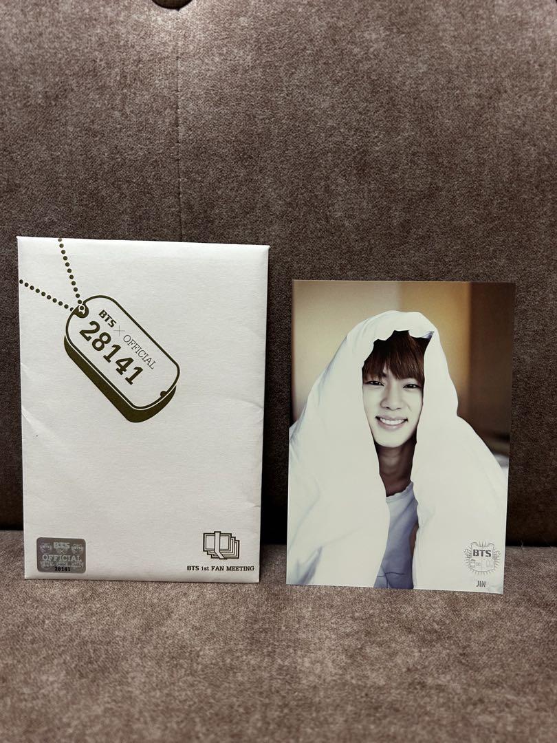 

[USED] Rare BTS 1st Fan Meeting Inaugural Ceremony Jin Photocard