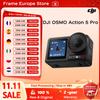 [Novo e Original] DJI OSMO Action 5 pro Combo Sensor de 1/1,3″ Duração de Bateria Estendida de 4 horas Telas Sensíveis ao Toque Duplas de Alto Brilho OLED Novo