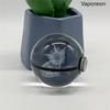 5cm  3D Crystal Ball Pikachu Eevee Mewtwo Carving Model LED Color Light Base Children's Gift Fans Toy Birthday Gift