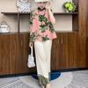 New Temperament, Fashionable and Casual Style, Versatile In Summer, Retro Women's New Chinese Style Button Up Top, Short Sleeved