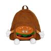 New Cute Backpack Hamburg Doll Backpack Large Cartoon Backpack Joker Student Bag In Autumn and Winter