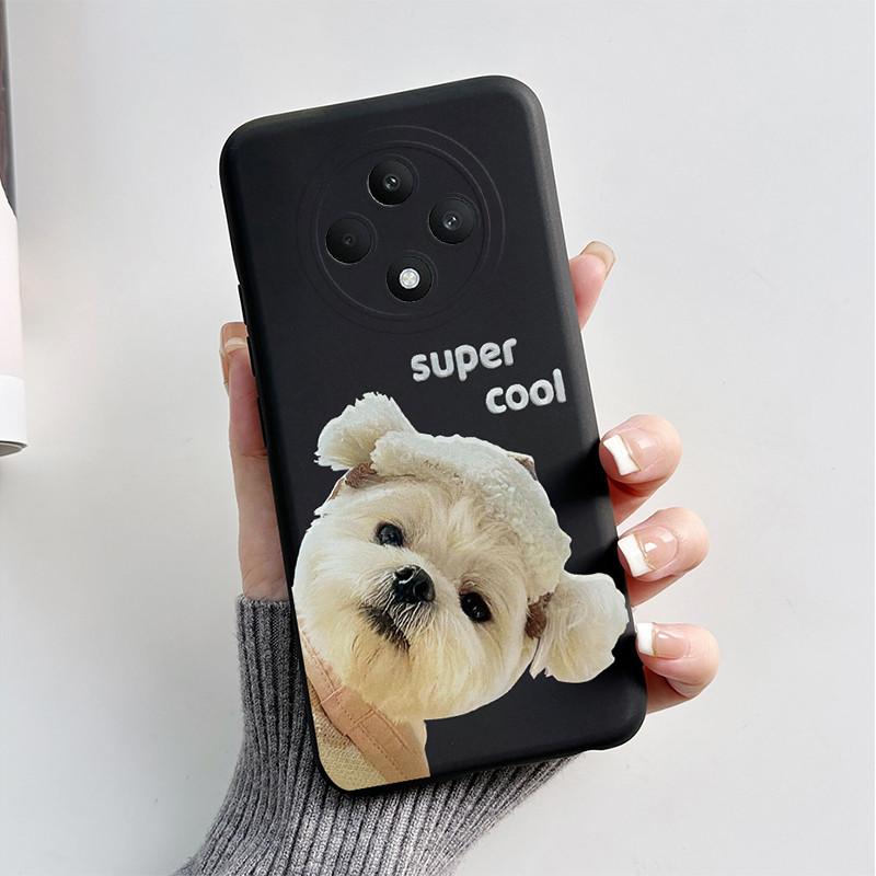 For OPPO Reno12 F Case OPPO Reno 12 F FS 5G Cover Cute Cat Cartoon Soft Silicone Bumper Protective Phone Cases On Reno 12F Funda