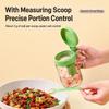 Self Sealing Lid Spice Storage Container Kitchen Seasoning Jar  Cooking Flavor Storage