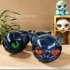 Luxury Black Cat Figurine Decor Multicolor Statue Modern Home Tabletop Art Collectible Exquisite Handcrafted Cat Sculpture Gift