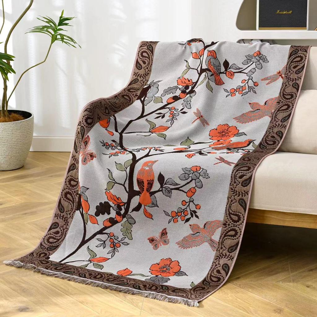 New Soft Ethnic Style Sun God Cotton Bath Towel - Skin-friendly & Absorbent
