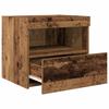 Nightstand with Drawers Reclaimed Wood Look 50 x 40 x 45 cm Engineered Wood