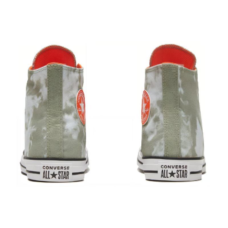 Converse Chuck Taylor All Star Round-toe Lace-up High-Top Canvas Unisex Grey