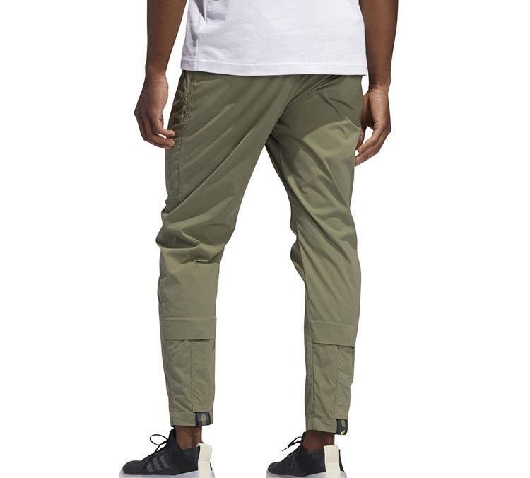 adidas Knitted Sweatpants Men's Green Moderate Straight Fit Pants FT2787