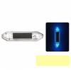 Universal Solar Powered Warning Strobe Light Wireless Vibration Sensor Anti Rear End Signal Lamp For Car Auto Motorcycle