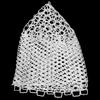 Replacement Collapsible Fishing Net Wear-resistant Rubber Mesh Fish Catch Trap Landing Multifunctional Dip Net 32 40 55cm