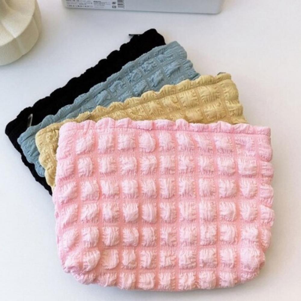 New Arrivals Open Run Cloud Clutch Quilting Pouch Zipper