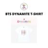 BTS DYNAMITE Merch Ufficiale T-SHIRT BIANCA
