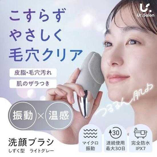 Facial Cleansing Brush Electric WaterproofLow Irritation Skincare3 Functions 1 Pore Cleaning Small Nose Blackheads 6 Levels Vibration Adjustment IPX7