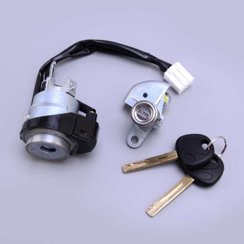 Door Lock & Ignition Switch Cylinder Key 81900D3E00 Fit for Hyundai Tucson 2015 2016 2017 2018